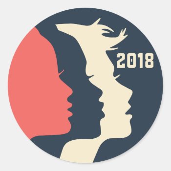 Women's March 2018 Sticker by WomensMarchSac at Zazzle