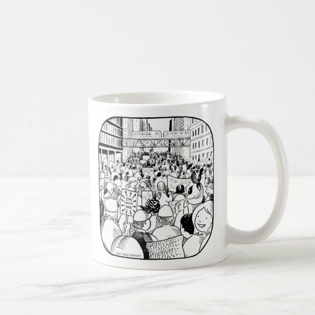 Women's March Chicago Mug (Right)