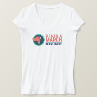 Women's March Inland Empire V Neck T-Shirt