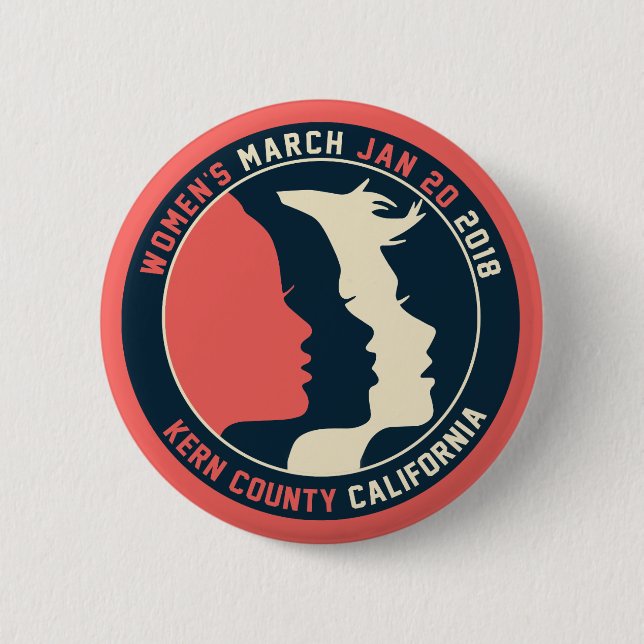 Women's March Kern Button (Front)