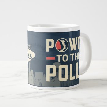 Women's March Lv Power To The Polls Skyline Mug by WomensMarchNV at Zazzle