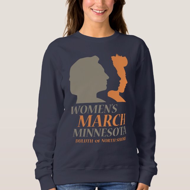 Women's March Minnesota, Duluth Edition Sweatshirt (Front)