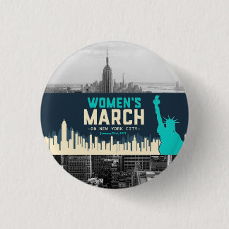 Women's March on NYC Button