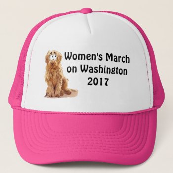 Women's March On Washington 2017 Trucker Hat by Kathys_Gallery at Zazzle