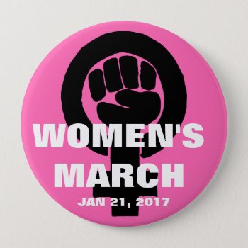 Women's March On Washington  Jan 21  2017 Button by Abes_Cranny at Zazzle