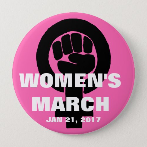 WOMENS MARCH ON WASHINGTON JAN 21 2017 BUTTON