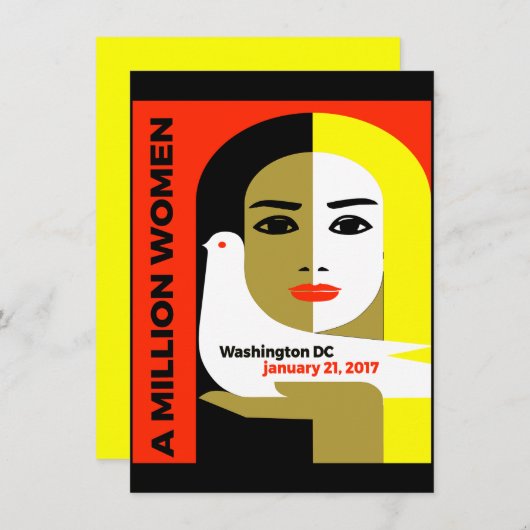 Women's March On Washington - January 21, 2017 (Front/Back)