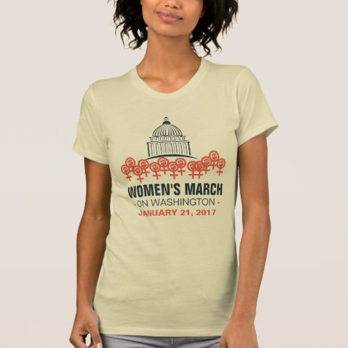 Womens March On Washington Solidarity T_Shirt