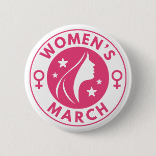 Women's March Pinback Button