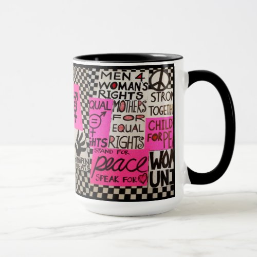Womens March Posters Mug
