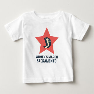 Women's March Sacramento Baby 3/4 Sleeve T-Shirt