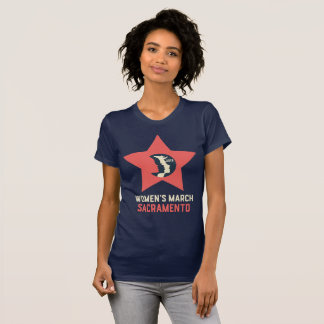 Women's March Sacramento Fitted Women's T-Shirt
