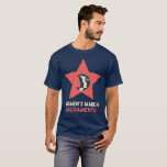 Women&#39;s March Sacramento Men&#39;s Fitted T-shirts at Zazzle
