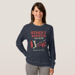 Women&#39;s March San Diego Long Sleeve T-shirt at Zazzle