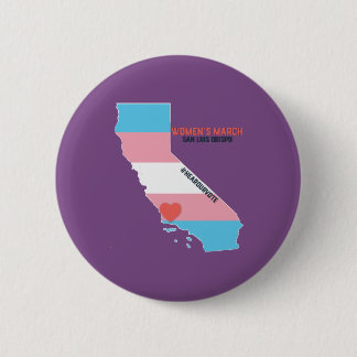 Women's March SLO January Event Pinback Button
