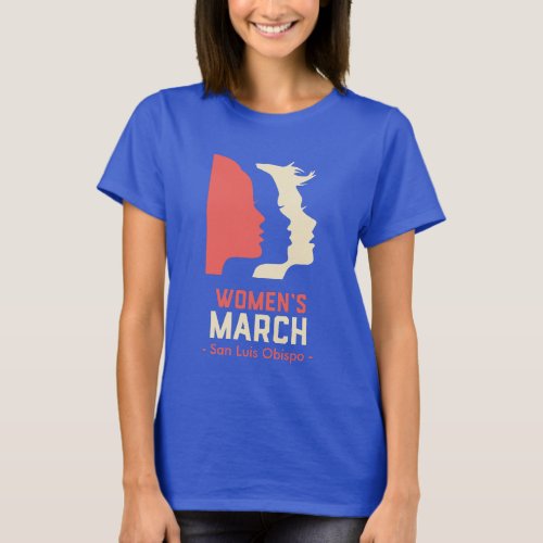 Womens March SLO _ National Logo T_Shirt