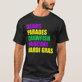 Womens Mardi Gras Mardi Gras Clothing For Men Clas T-Shirt