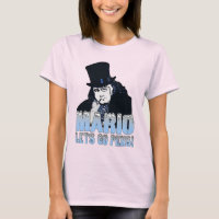 Womens Mario Penguin Hockey T-Shirt
