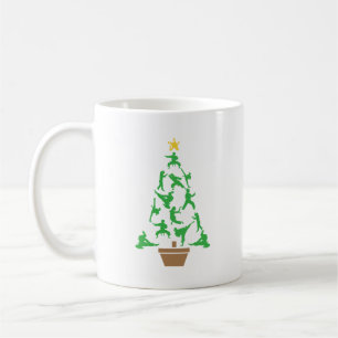 Women's Martial Arts - Girls Karate Christmas Tree Coffee Mug