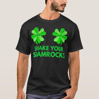 Womens Matching Couple Shake Your Shamrocks St Pa T-Shirt