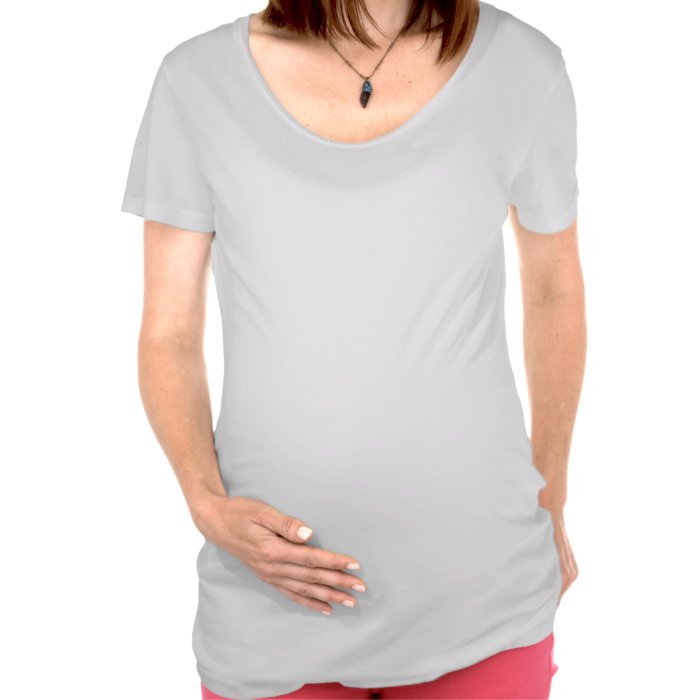 Women's Maternity T Shirt, Eggshell
