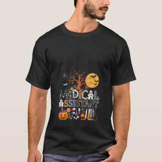 Womens Medical Assistant Halloween Spooky Costume T-Shirt