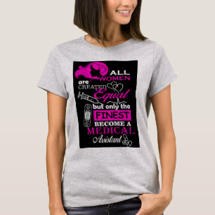 Womens medical assistant T-shirt