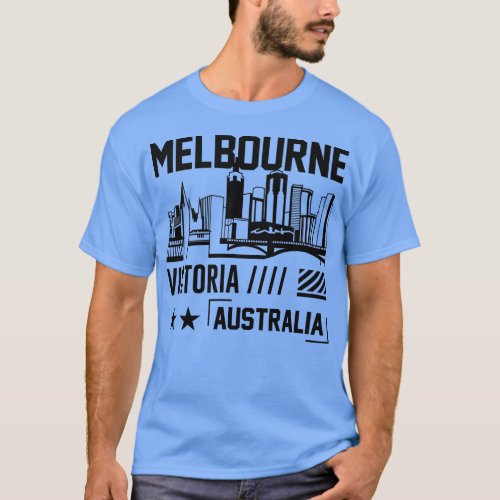 Womens Melbourne Victoria Australia Australian Fam T_Shirt