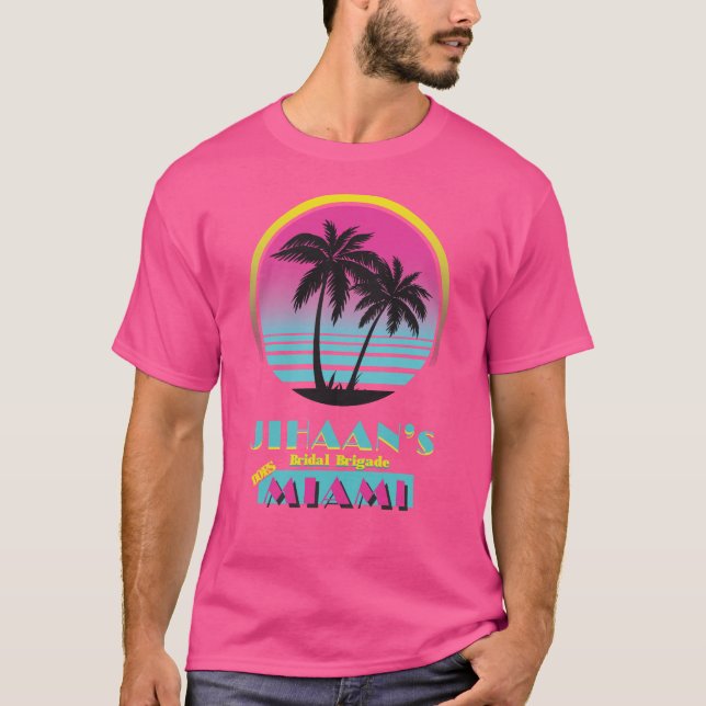 Womens/Mens Dark Pink  T-Shirt (Front)