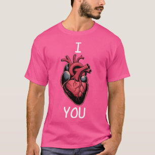 Womens Mens Md Doctor Nurse I Love Heart You Gifts T-Shirt