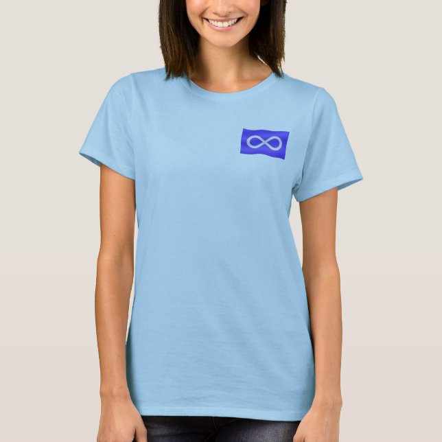 Women's Metis Hoodie Metis Flag Hoodie Shirts (Front)