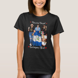 Womens Mexican Nicaraguan Born In Nicaragua Family T-Shirt