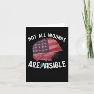 Womens Military Veteran Post Traumatic Ptsd Mental Card