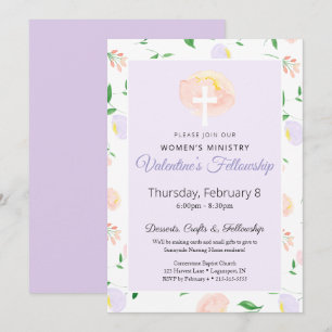 Women's Ministry Valentine's Fellowship Invitation