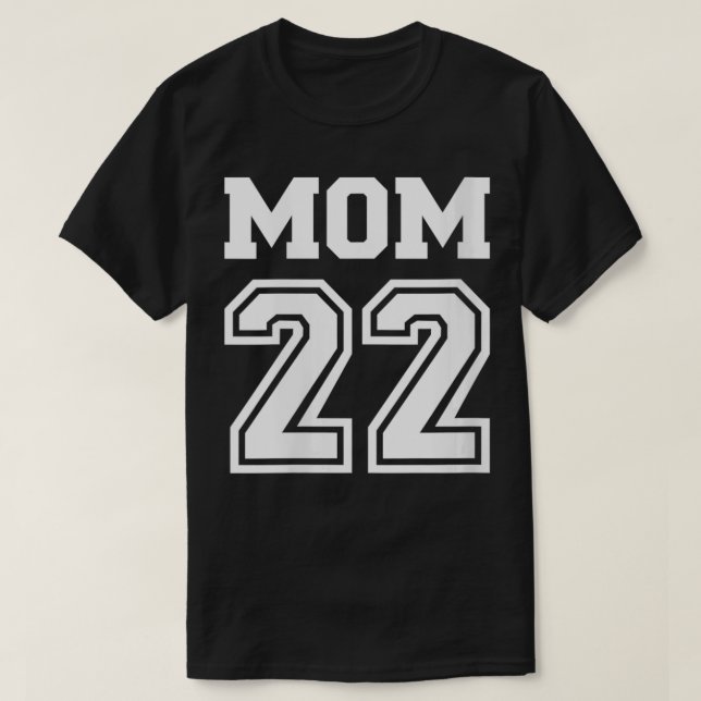 Womens Mom 2022 for pregnancy announcement VNeck  T-Shirt (Design Front)