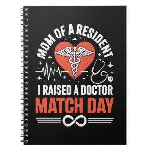 Women's Mom of A Resident Residency Match Day  Notebook