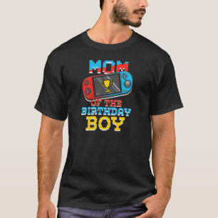 Womens Mom Of Gamer Boy Gaming Awesome Video Game T-Shirt