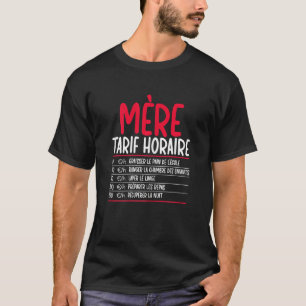 Womens Mom  Son and Daughter Hourly Rate Mother T-Shirt