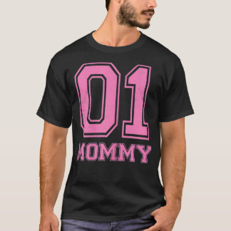 Womens Mommy Number One Woman Mother's Day  T-Shirt