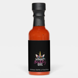 Womens Mommy Of The Birthday Girl Mother Gift Unic Hot Sauces