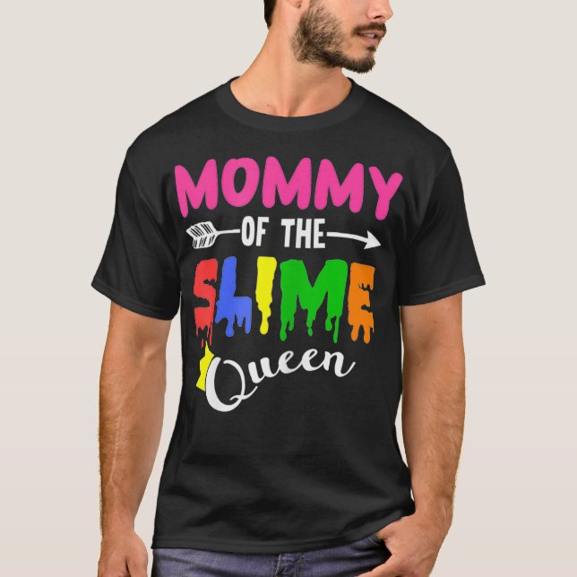 Womens Mommy Of The Queen Birthday Trendy Family M T-Shirt (Front)