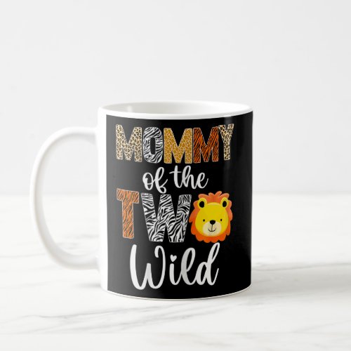 Womens Mommy of the Two Wild Mother Baby Lion 2nd  Coffee Mug