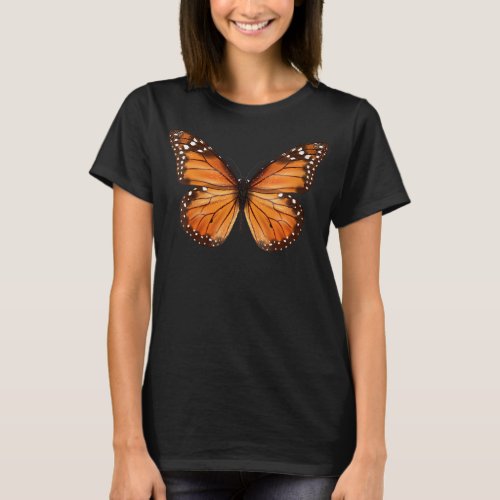 Womens Monarch Butterfly Women Milkweed Nature V_N T_Shirt