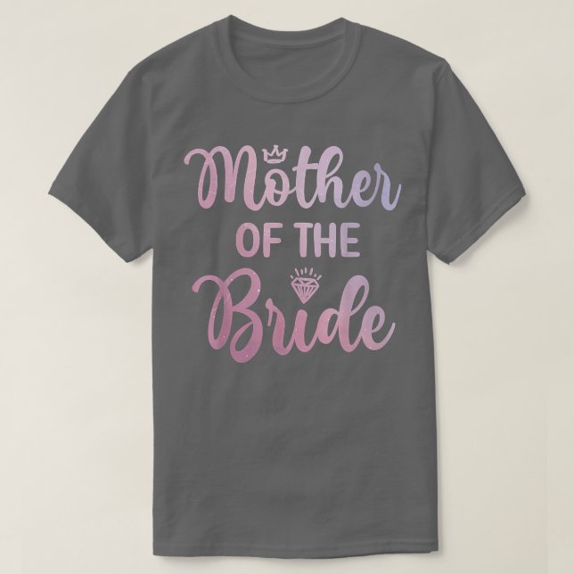 Womens Mother Of The Bride Bridal Shower Wedding D T-Shirt (Design Front)
