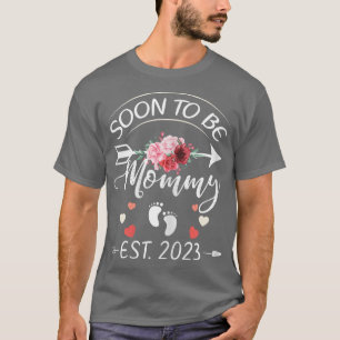 Womens Mother's Day First Time Mom Pregnancy Soon T-Shirt