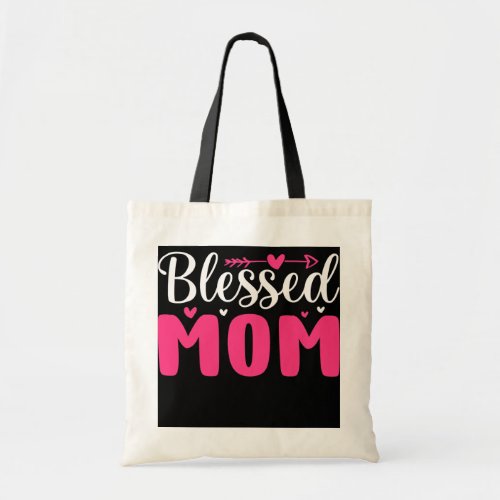 Womens Mothers Day Proud Mama Mom Tee Short Tote Bag