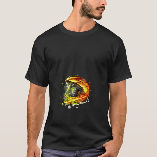 Womens Motocross Motorbike Motorcycle Love Motor D T-Shirt (Front)