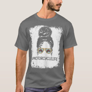 Womens Motorcycle Life Biker Accessories Motorcycl T-Shirt