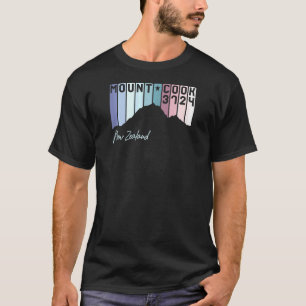 Womens Mount Cook Aoraki Maori New Zealand Hiking  T-Shirt