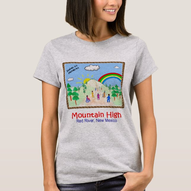 Women's Mountain High Camp dark tee 2003 (Front)